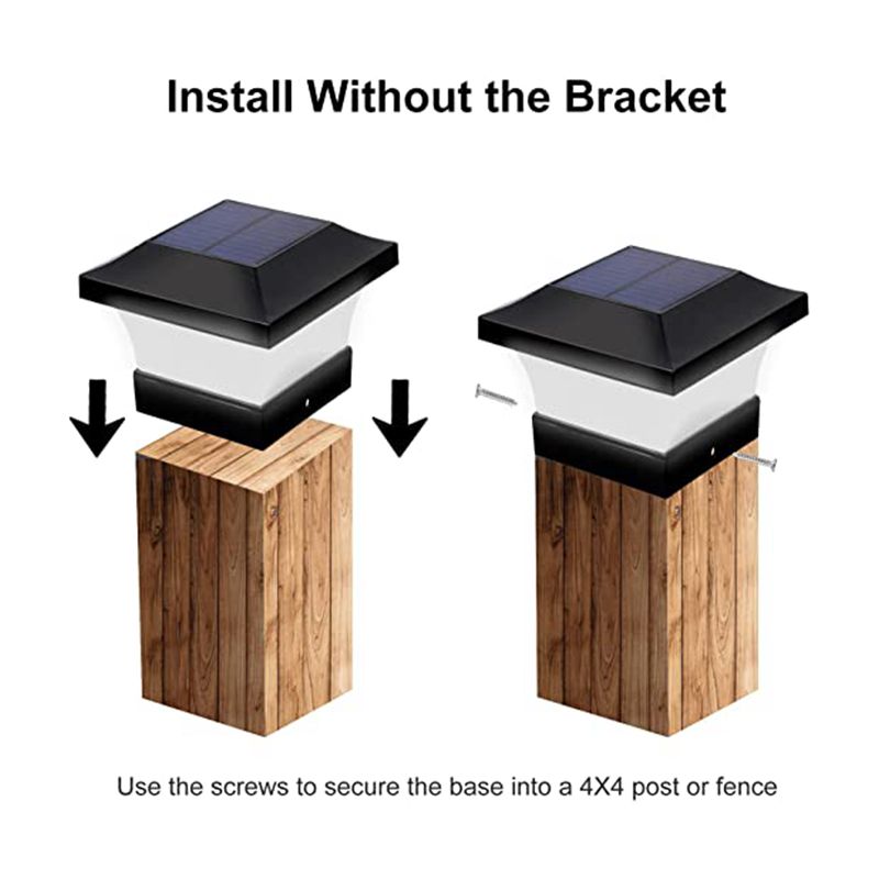 Solar Post Light 4