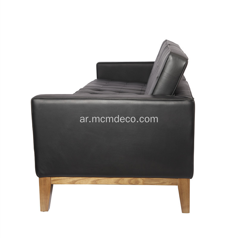 فلورنسا كربات جلدية 3 مقعد أريكة النسخة المتماثلة