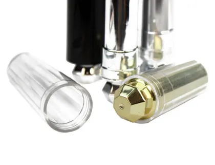 Plastic crown royal design lipstick tubes