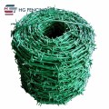 Gegalvaniseerde roestvrijstalen PVC -coated prikkeldraad
