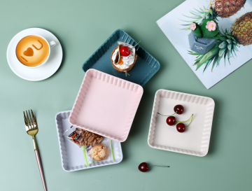 unbreakable square deep serving tray