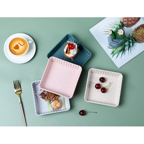 unbreakable square deep serving tray