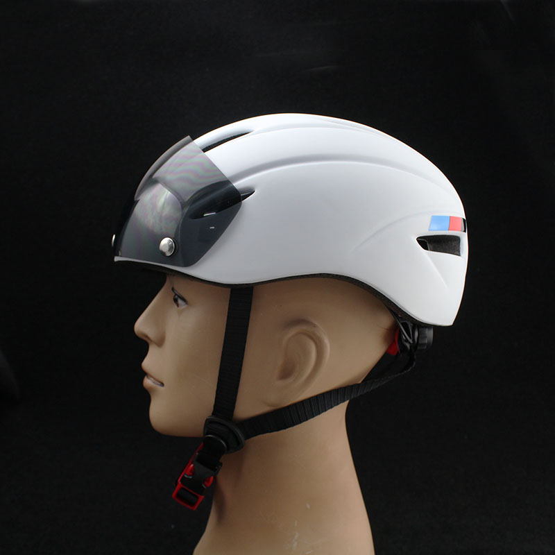 bike helmet with LED light