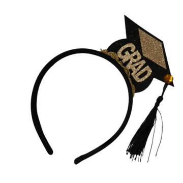 Chic Hair Hoops and Tassel Decorations for Graduation Parties