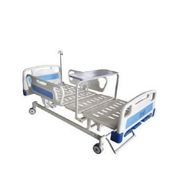 Lit d&#39;hôpital pliable doux avec barrière de sécurité