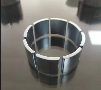 High-performance delectric tricycle arc motor magnet