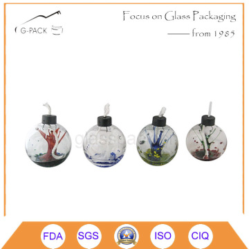 Blowing Glass Oil Lamp, Glass Kerosene Lamp, Table Lamp