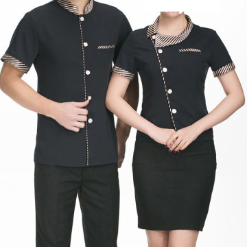 Fast Food Restaurant Dress Wait Staff Uniform Apron Uniform