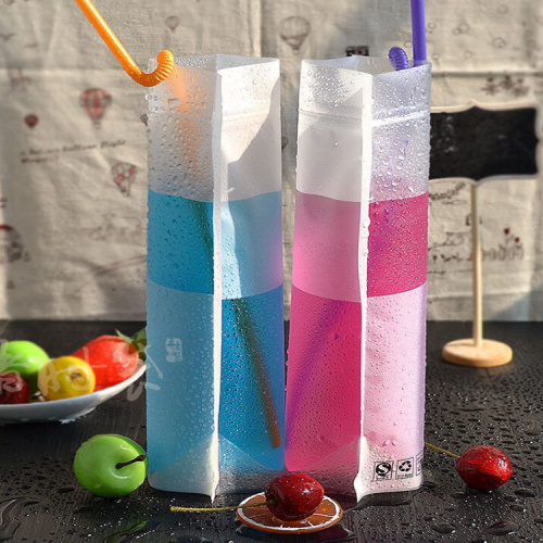 Custom Plastic Juice Packaging Bag with Ziplock