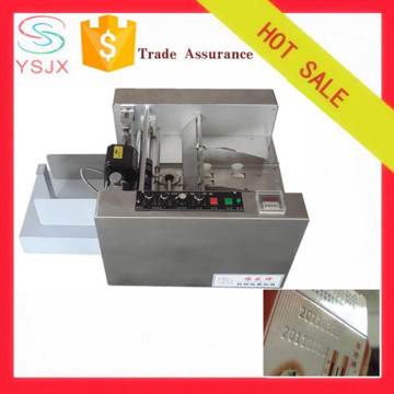Desktop MY-300 Batch Lot Number Coding Printing Equipment Expiry Date Stamp Machine