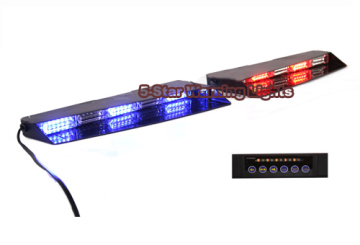 LED Emergency Vehicle Dash Visor Warning Light Bars