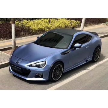 Matte Metallic Blue Vinyl Wrap