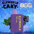 Garantía de calidad Elfworld Caky 7000 Vape desechable