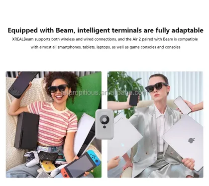 XREAL Air 2 Pro: Wireless Smart Glasses with Full Vision AR Hardware