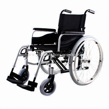 Manual Folding Aluminum Wheelchairs for Elder People