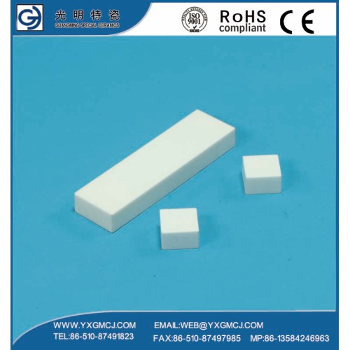 Anti impact alumina ZTA ceramic wear rubber liner