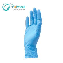 Exam nitrile gloves blue powder free