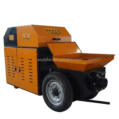 Secondary Structure Mini Electric Concrete Pump with 7.5m³/h Capacity for Sale: WMP7/35