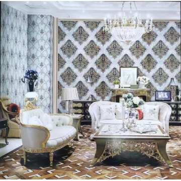 1.06 M PVC Wallpaper Dekorasi Rumah Wallpaper Desain Klasik