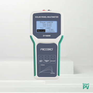 EY1800W: MPPT Photovoltaic PV Solar Panel Digital Multimeter
