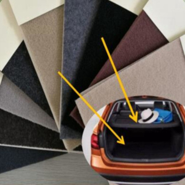 Factory Price Wear-Resistant Flame Retardant Polyester Nonwoven Felt for Automotive Trunk Liner
