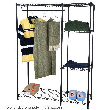 DIY Adjustable Closet Steel Wardrobe Rack Shelf (LD12045160A4E)