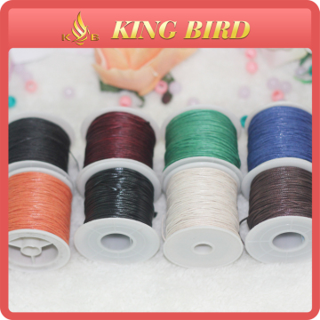 Hot sale multicolor waxed cord Braided Rope