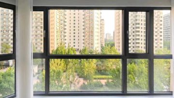 SMIRO Aluminum home with middle sill double window