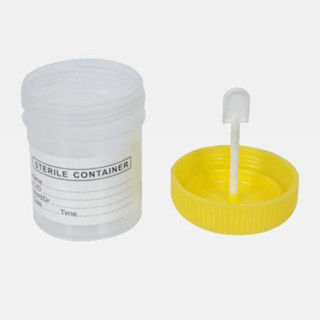 30ml, 60ml Pp / Ps próbki pojemnik ze śrubą czapki dla laboratorium medyczne urządzenia Wl13023; Wl13024; Wl13025