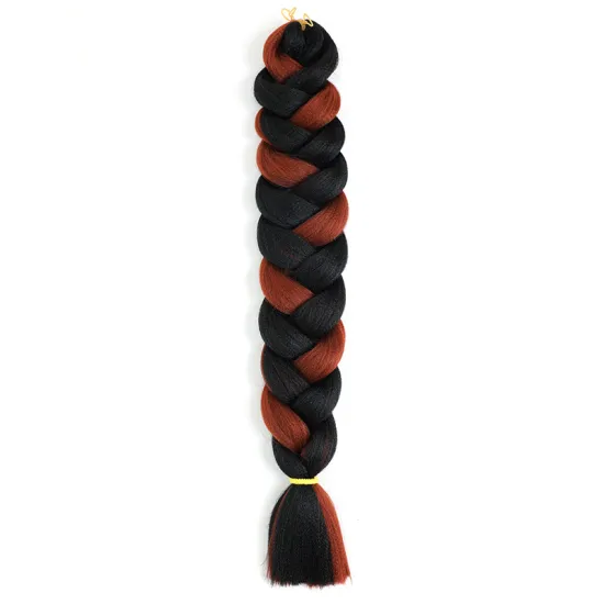 82 Inch 41 Inch 165G Synthetic Jumbo Braid Crochet Hair - Heat Resistant Braiding Hair Extensions for Parties