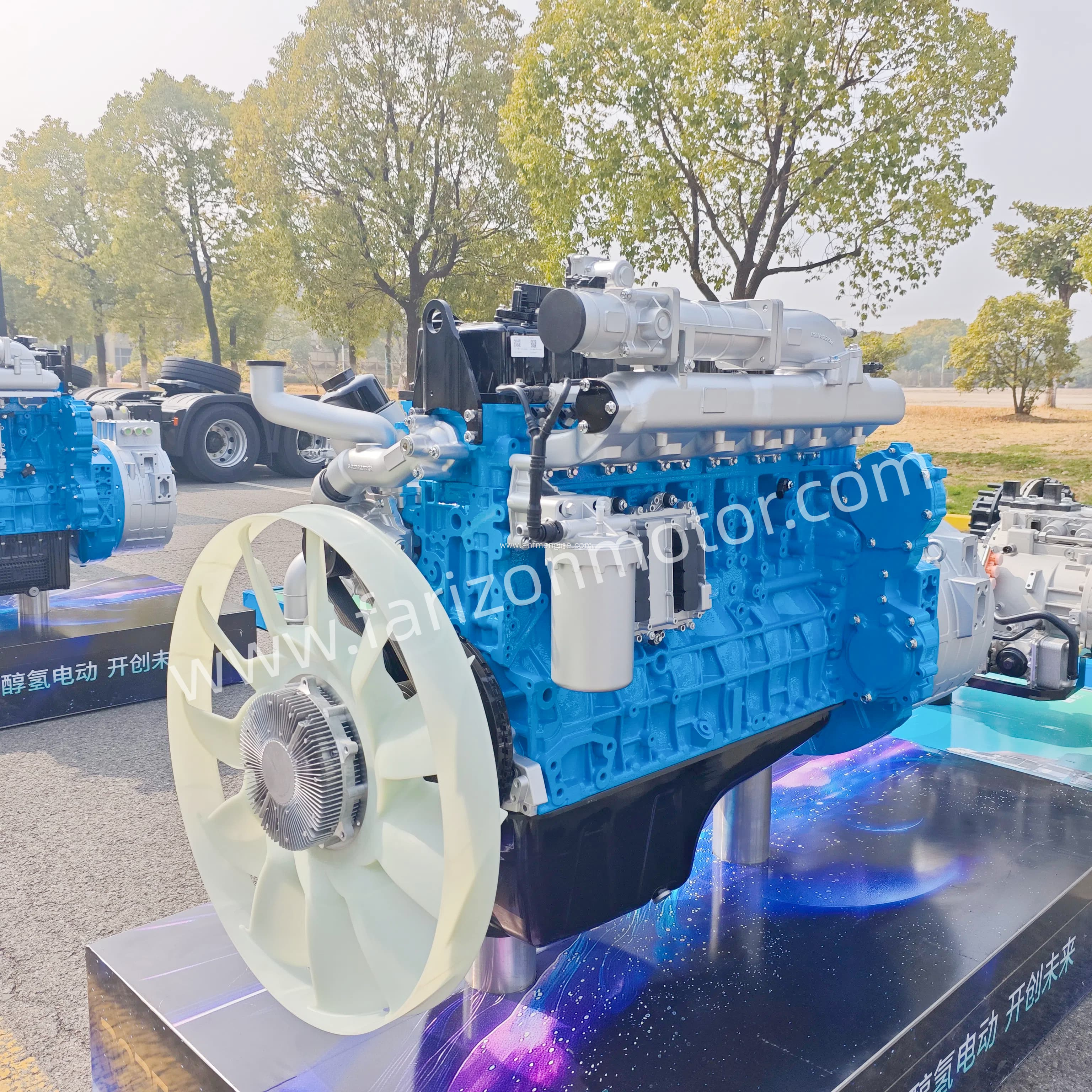 Low-Emission Methanol Power Engine for Clean Power