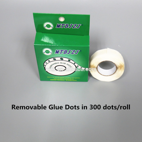 8*0.4mm Removable Sticky Glue Dots, High Quality 8*0.4mm Removable Sticky  Glue Dots on