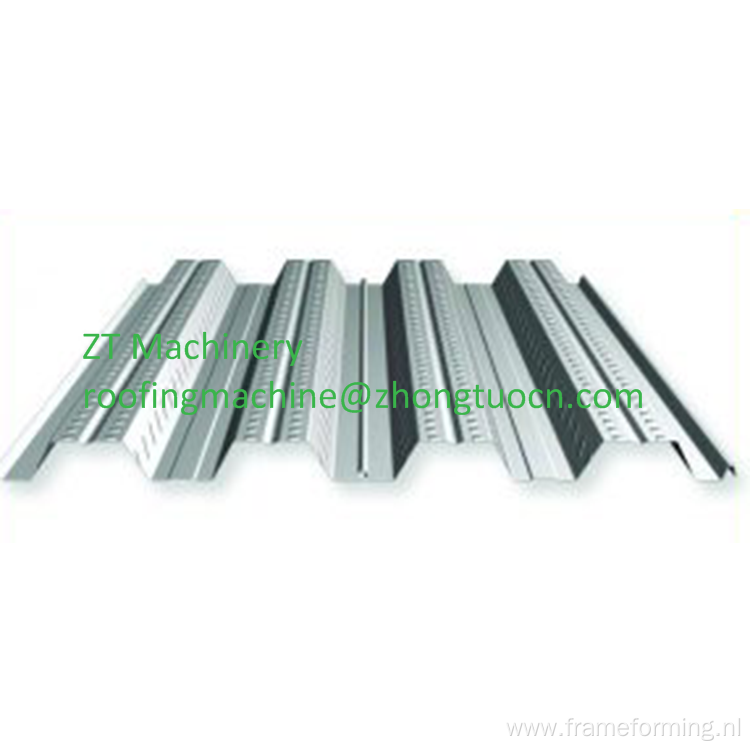 Galvanized steel floor deck panel roll forming machine