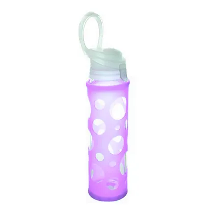 motivational water bottle, sports glass water bottle silicone