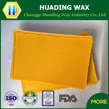 popular natural pure refined yellow beeswax
