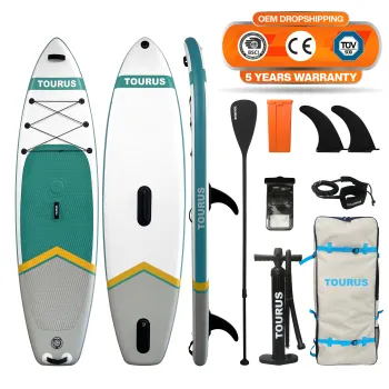Windsurf SUP Board: New Inflatable Stand-Up Paddle Sailboat Surf Board