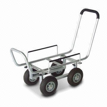 Aluminum Tool Cart with 80kg Load Capacity and Adjustable Frame