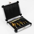 6pcs step drill bit in aluminium box