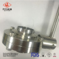 sanitary stainless steel 304/316L butterfly valve