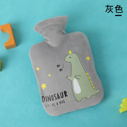 Winter Plush Dragon Hot Water Bag - Explosion-Proof Belly Warmer