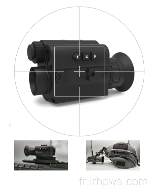 Caméra d'imagerie thermique du casque