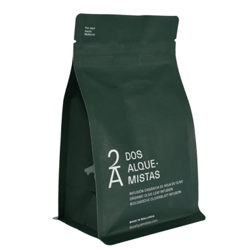200g eco friendly bags kraft paper for tea leave