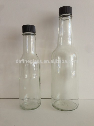 5oz and 10oz glass woozy bottle for sauce with screw cap wholesale