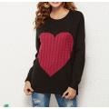 Loser gestrickter Pullover -Pullover -Strick -Tops