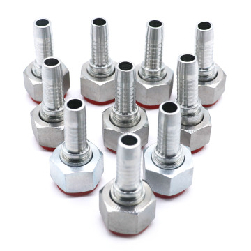 5/8" X 30 X 1.5 STRAIGHT METRIC FEMALE R2 & 4SH High Pressure Hydraulic Pipe Fitting