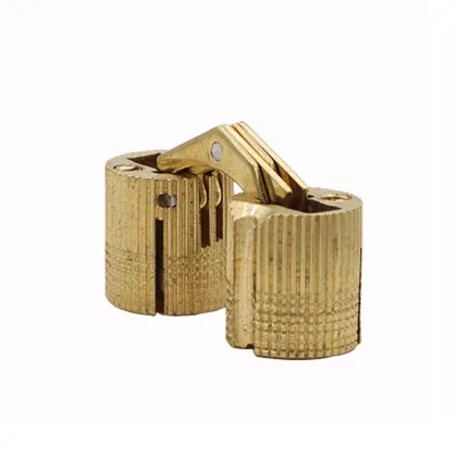 Brass Barrel Invisible Hinges for Furniture