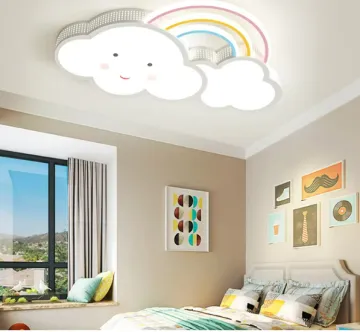 Cartoon Cloud Ultra-Thin Acrylic LED Ceiling Lamp