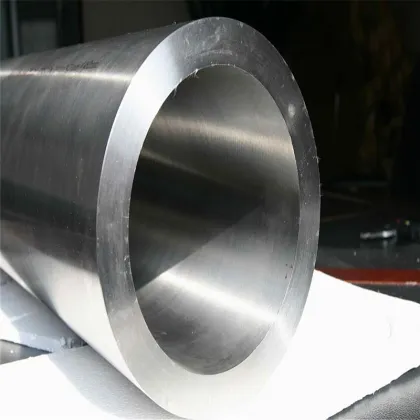 Latest technology seamless round section titanium pipes
