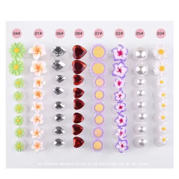 Daisy Flower Soft Silicone Toe Separators - Reusable Pedicure Tools