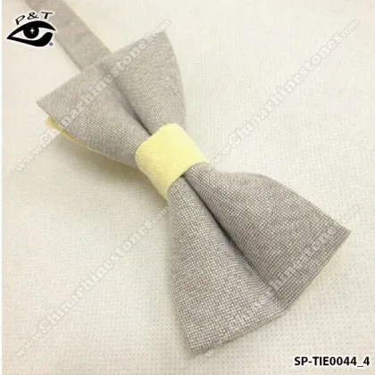 12x7CM Macaron Color Cotton Bow Tie Women assorted color bow tie